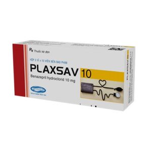 Plaxsav 10 điều trị tăng huyết áp, suy tim